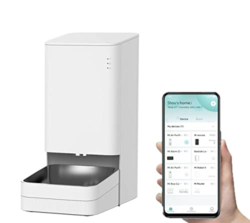 Tramite l’applicazione Xiaomi Home è possibile gestire la quantità di cibo e il timing di erogazione: in questo modo l’alimentazione sarà regolare. Potrai anche creare un piano di alimentazione basato sull’età, sulla condizione fisica e sulla costituzione del tuo animale. Niente di più smart!