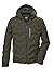 killtec Herren Steppjacke mit Kapuze/Jacke ist wasserabweisend KOW 60 MN QLTD JCKT, dunkeloliv, L, 41834-000