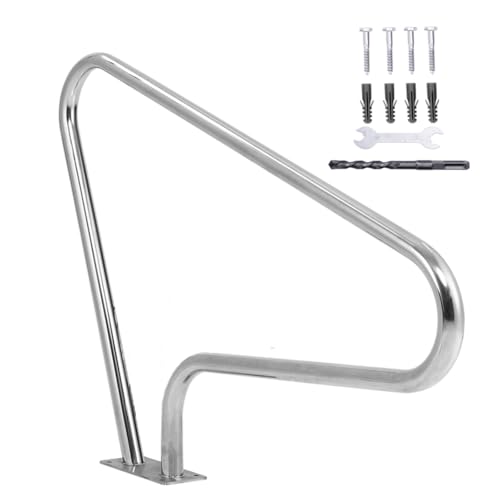Barandilla para piscina acero inoxidable 36x48 pulg
