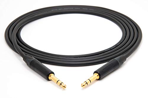 Mogami 2534 Quad Professionel Studio Kabel Symmetrische | Neutrik Gold 6,3mm TRS klinke | HiFi, 2,0 m