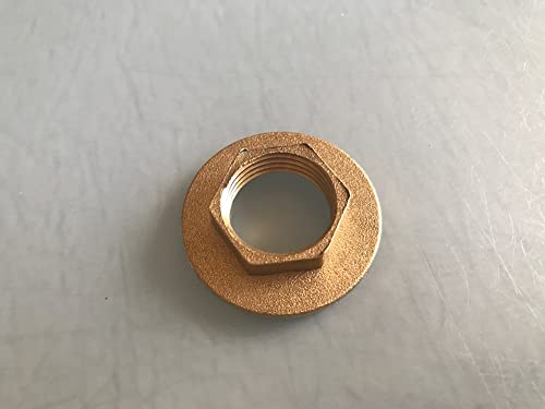 Tuerca de fijación de latón y plástico de 1/2 for peceras, barriles de vino, conectores de tuberías y grifos. Disponible en 2, 3, 5 y 10 unidades.(2 Pcs 4)