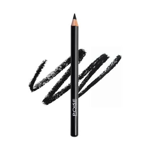 Lápiz delineador de ojos negro POISE Makeup miniatura 1
