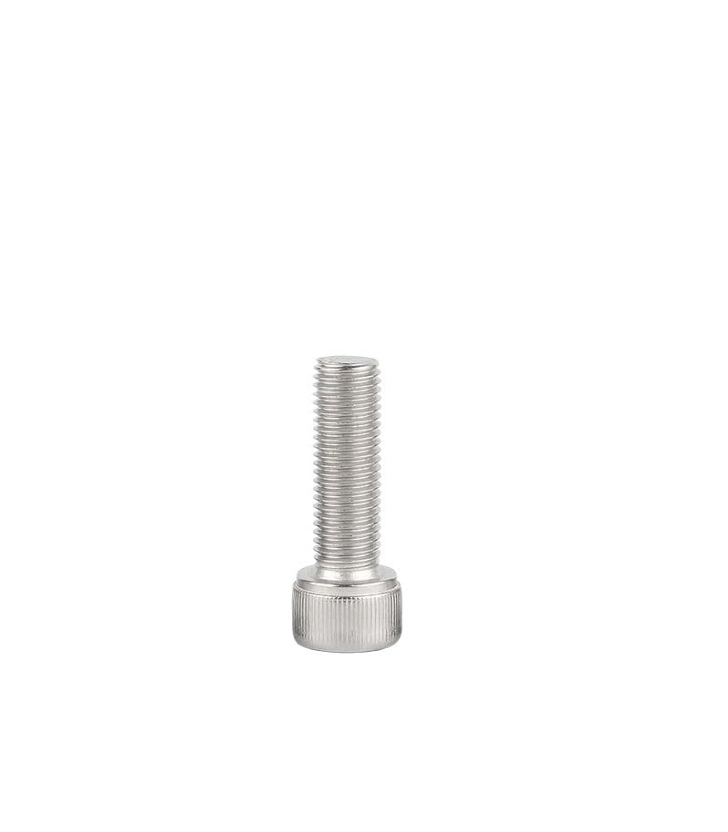 1/2pcs M6 M8 M10 304 Stainless Steel Fine Thread Hexagon Hex Socket Cap Head Screws Bolts Pitch 0.75/1.0/1.25mm(M10x1.25-1pcs,50mm)
