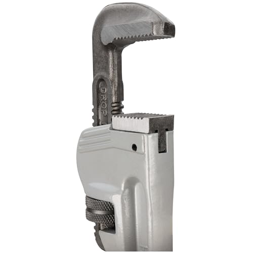 Image of Performance Tool W2114 14 in. Aluminum Pipe Wrench | Precision milled drop forged steel jaws. Strong and lightweight handle. Designed for plumbing