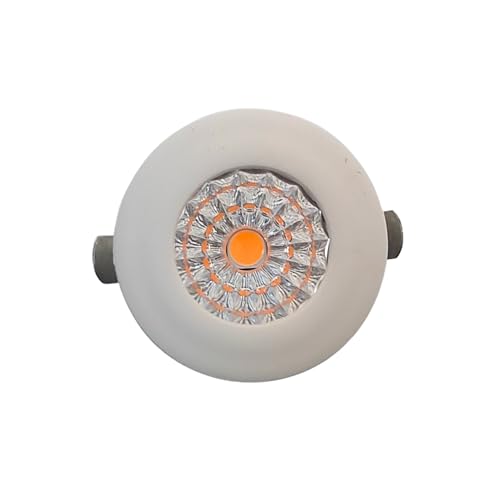 Image of D'Mak 1 Watt Round LED Button COB Pink Focus Light for POP /Recessed Lighting (Pink, Pack of 5)