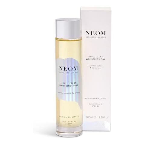 NEOM Real Luxury Wellbeing Soak Bath Oil Cover