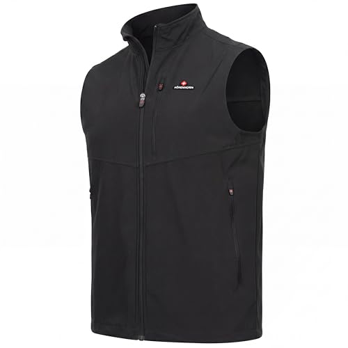 Höhenhorn Allalin Herren Weste Softshell Schwarz Gr. XL
