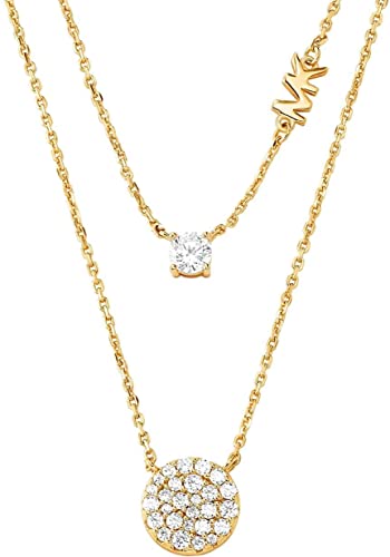 Michael Kors - Premium Gold Tone Sterling Silver Necklace for Women MKC1591AN710