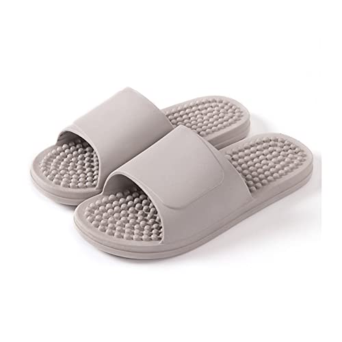ZSYZKA Sandales Massage de Salle de Bain d'été Femme Homme Pantoufles été Ultra-Soft décongestionne soulage douleurs et Jambes gonflées