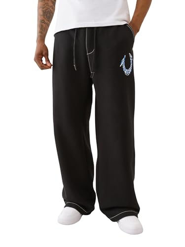 True Religion Men's HS Paint Baggy Big T Sweatpants2