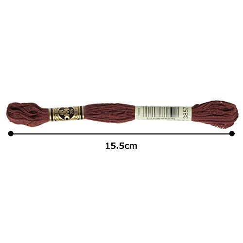 Image of DMC 6-Strand Embroidery Cotton Floss, Dark Rosewood