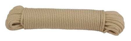 Rope, Cotton, 5/16in Dia, 100 ft.