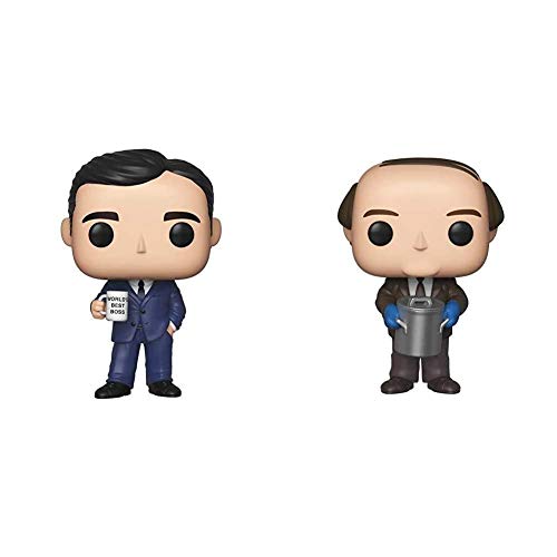 Funko Pop! Tv: The Office - Michael Scott &Amp; Pop! Tv: The Office - Kevin Malone With Chili
