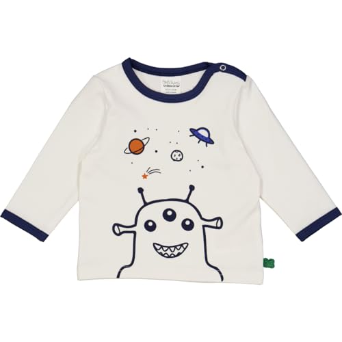 Fred's World by Green Cotton Galaxy Print l/s T Baby, Blusa Niños Bebes, Balsam Cream,
