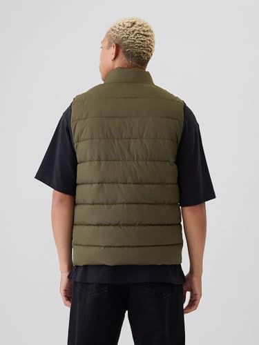 GAP Men's Logo Lightweight Puffer Vest2