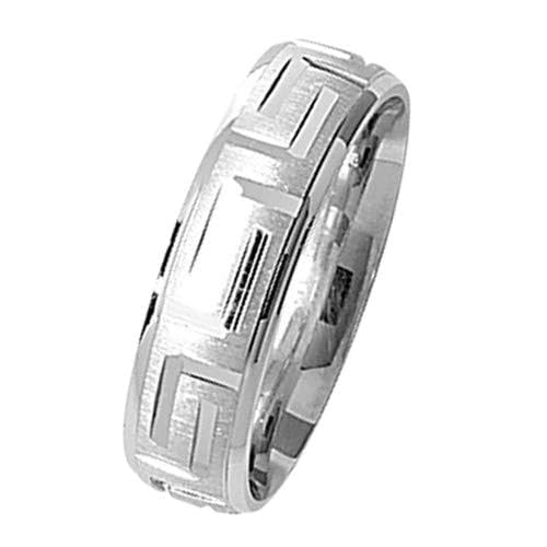 Bague de Mariage Argent Fin 6mm | L'Alliance Confort de Votre Union