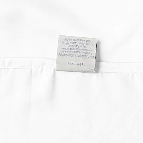 Pointehaven 525 Thread Count 100% Long Staple Cotton Oversized Deep Pocket Super Soft Sateen 4 Pc Sheet Set, White #TOP2