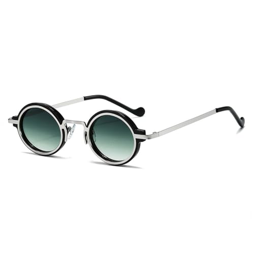 Lunettes de soleil de style punk en argent pour vos festivals et sorties urbaines d'été