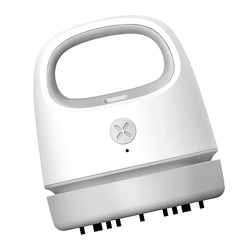 HONMEET Portable USB Desktop Vacuum Cleaner Dual Collector for Efficient Cleaning for Crumbs Dust and Pet Hair Low Noise Design for Home Office Use