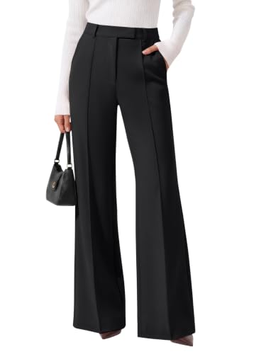 LILLUSORY Women Flare Dress Work Pants Business Casual Bootcut Fall Trouser