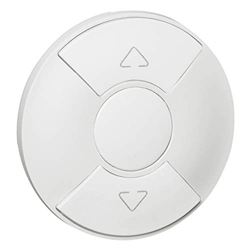 Legrand 068153 Enjoliveur Céliane pour Commande de Volets Roulants pour Hôtel, Blanc