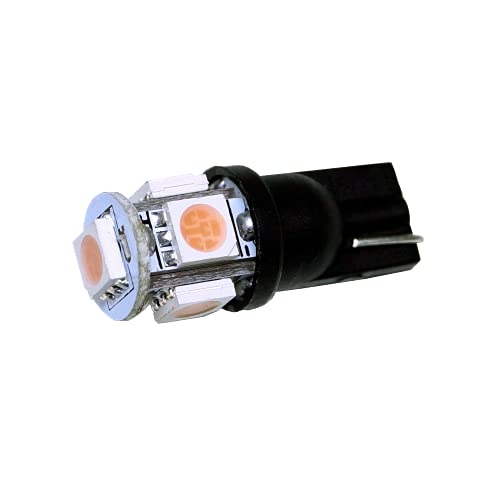 PA LED 10PCS Auto T10 194 168 Purple LED Light Bulb 12V 5SMD 5050 Current Fixed for Interior Map Dome Instrument PA LEDnel Trunk Backup License Plate Lamp
