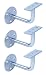 Produktbild Alberts 702434 Handlaufstütze | zur Befestigung an der Wand, Auflage nicht verstellbar | zum Anschrauben | Auflage gerade | verzinkt | 3er Set