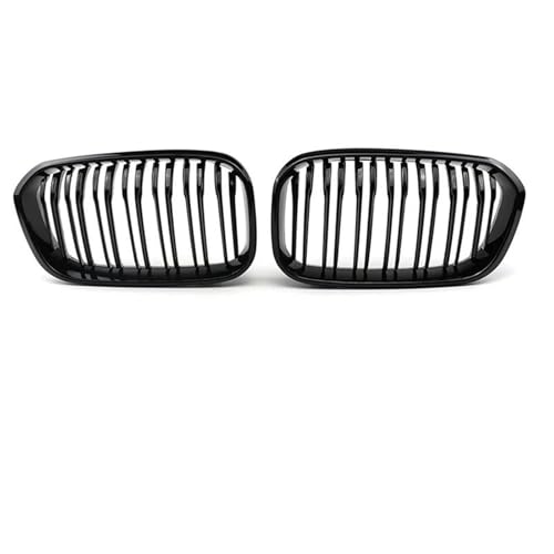 Calandre Dual Gloss Black pour BMW F20 F21 Facelift style course et finition noire brillante