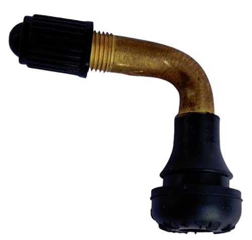 DELUX AUTOMOTIVE™ TS 1630 Snap-in Tubeless Tyre Valve for E-Scooters (Battery Operated) – Pack of 10