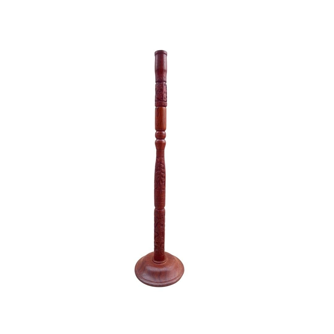 Luvottica Wooden Trataka Candle Stand for Opening Third Eye Meditation, Decorative Finish, Well Balanced & Without Sharp Edges-image-26