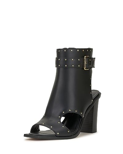 Jessica Simpson Women's Rochha Open Toe Bootie Mid Calf Boot