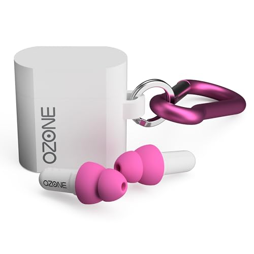 Ozone Audio Clear-Series LITE High-Fidelity Earplugs for Everyday Comfort with