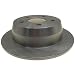 ACDelco 18A938A Advantage Non-Coated Rear Disc Brake Rotor