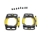 chaussure pedale automatique ville **Compatibilité et fonctionnement parfaits** : spécialement conçu pour les pédales de verrouillage WAHOO Speedplay, ce kit de verrouillage offre un verrouillage et un déverrouillage sans effort grâce à sa structure à ressort facile à utiliser. Le design extérieur inégal et caoutchouté améliore l'efficacité aérodynamique et la prise en main.