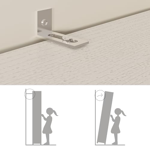 LIKIMIO Wardrobe Closet, White Cabinet with Shelves, Large Armoire Clothing Storage with Hanging Rod for Bedroom, Living/Laundry Room