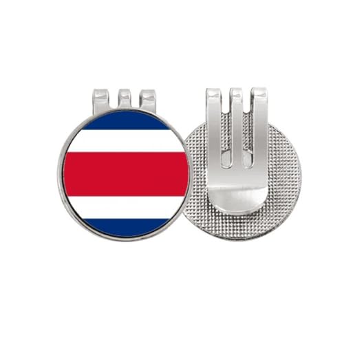Marqueur de balle de golf magnétique Costa accessoire drapeau national émail