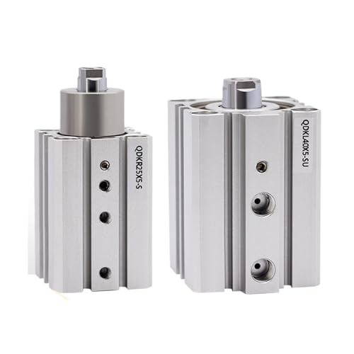 Cylindre pneumatique QDKL32x5-s actionneur horizontal à faible course - 2