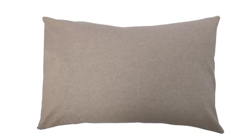 Image of Home- The Best is for You Cotton Self Design Pillow Covers Set of 2 (Silver Fiore)