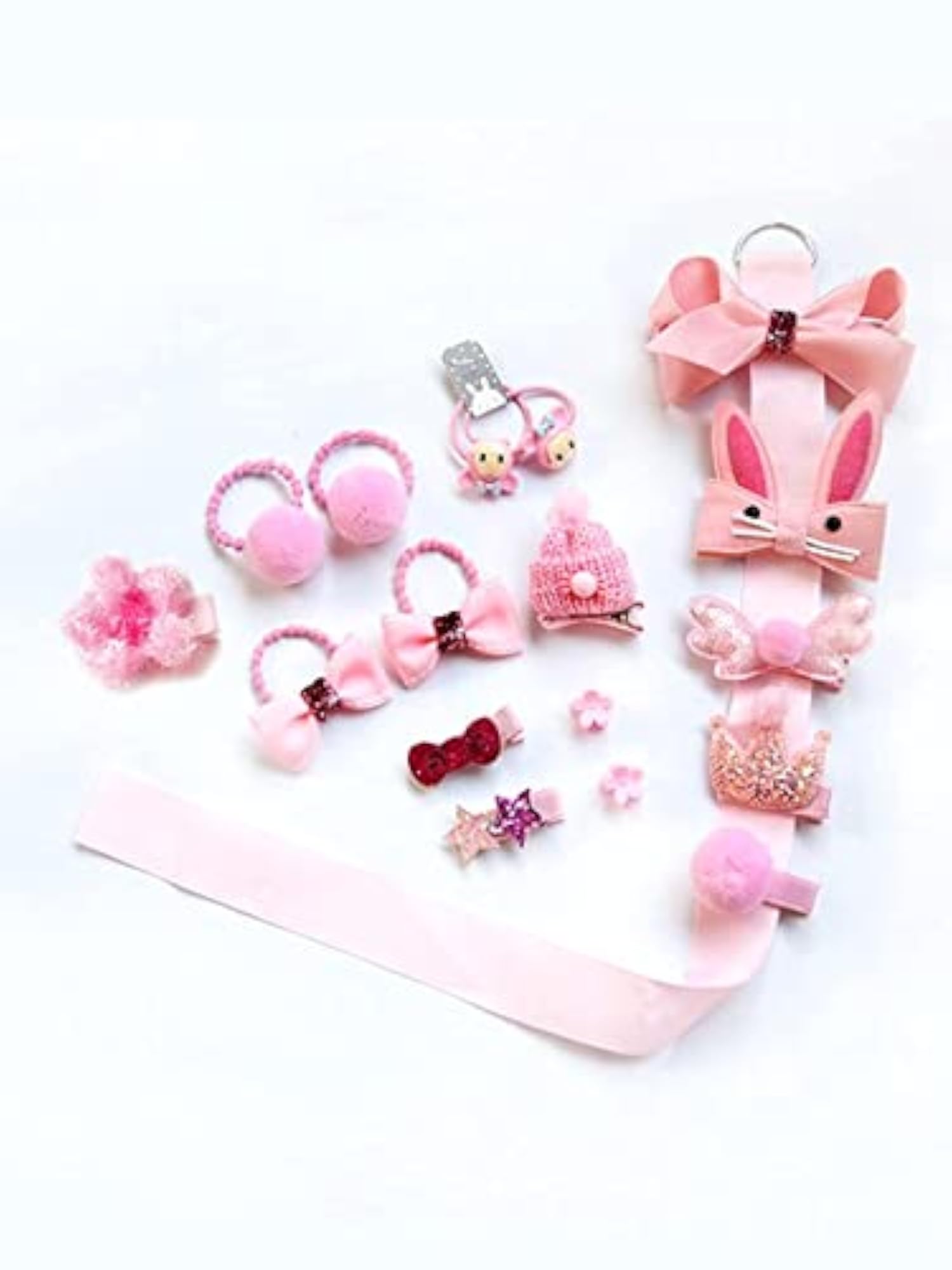 18pc Melbees Hair Accessories Set with Clips and Bands