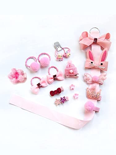 18pc Melbees Hair Accessories Set with Clips and Bands