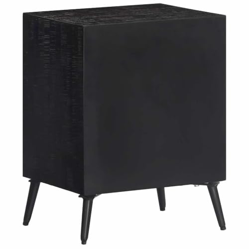 Table de chevet étroite en teck pour optimiser le rangement des petits espaces