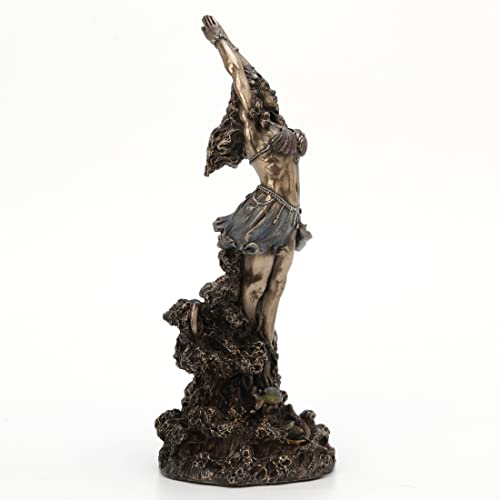 Estatua Veronese Design Yemaya Orishia 10.25" Bronce Resina miniatura 5