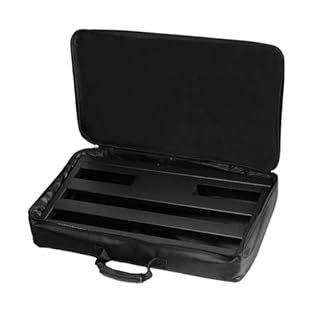 Great for musicians, including guitarists, keyboardists, and band members, this carry bag caters to both beginners and professionals seeking safe equipment protections. Crafted from cloth, this pedalboard bag offer ample space to accommodate multiple...
