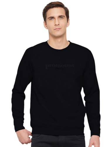 Sweat-shirt à manches longues noir XL vêtement chaud col rond FYLTR