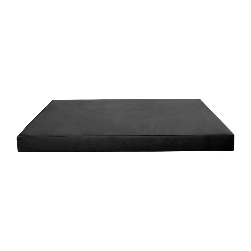 Cover ONLY Twin-XL Same Pipe Velvet Indoor Daybed Mattress 80