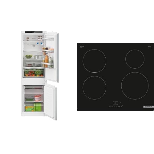 Bosch Set da Incasso Serie 2/4: Frigorifero Combinato + Piano Cottura a Induzione 60cm