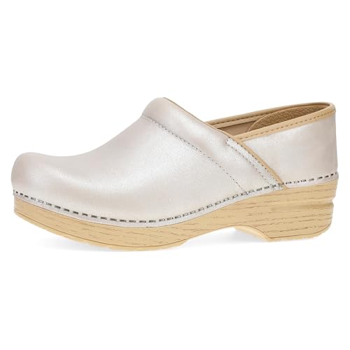 Image of Dansko Professional Slip-On Clogs for Women - Rocker Sole and Arch Support for Comfort - Ideal for Long Standing Professionals - Nursing, Veterinarians, Food Service, Healthcare Professionals