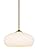 Tawson Juno Modern 1-Light Pendant Ceiling Light Fixture with Etched Opal Glass Shade for Kitchen Island, Hallway, Entryway, Passway, Dining Room, Bedroom, Balcony Living Room
