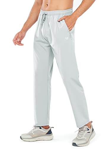 NORTHYARD Men's Athletic Pants Running Workout Joggers Lightweight Gym Jogging Track Casual Sweatpants with Zipper Pockets