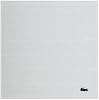 Toallitas de Baño Lacoste Croc Scale 100% Algodón, Blanco, 13" x 13" | Altamente Absorbentes, Toalla Jacquard Premium, Ultra Suaves y Duraderas, Secado Rápido, Lavables a Máquina, Certificadas Oeko-Tex 2
